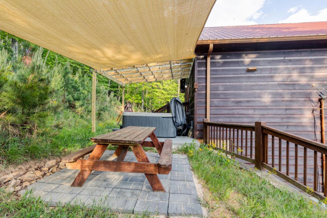 Trout N' About Your Blue Ridge Mountains Retreat, Hot Tub + Game Room! Ellijay Exteriör bild