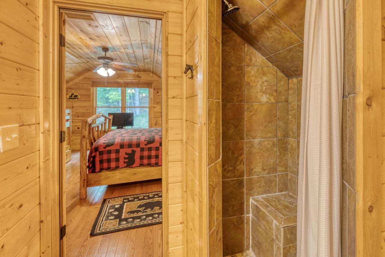 Trout N' About Your Blue Ridge Mountains Retreat, Hot Tub + Game Room! Ellijay Exteriör bild